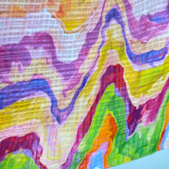 Marie Oliver Harley Top In Pastel Marble - Picture 9 of 12